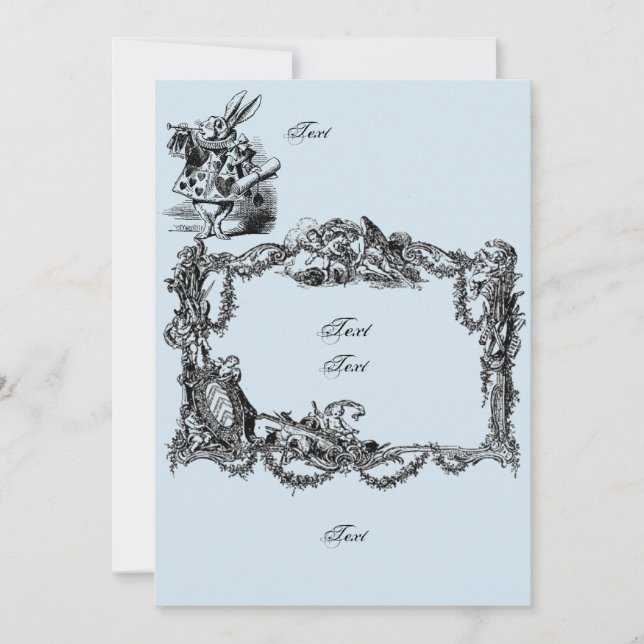 Convites Karte zum Gestalten – Card to design yourself (Frente)