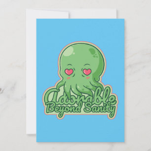 Convites Kawaii Cthulhu