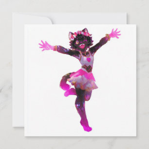 Convites Kawaii Idol Catgirl