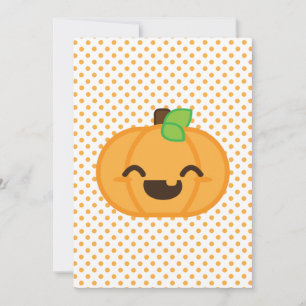 Convites Kawaii Jack O Lanterna Festa de Halloween Convidar