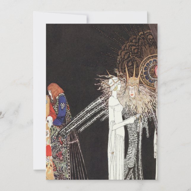 Convites Kay Nielsen A Leste Do Sol E A Oeste Da Lua (Frente)