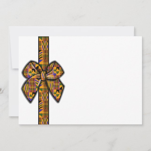 Convites Kente (Frente)