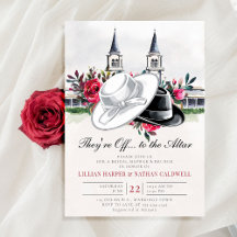 Kentucky Derby Wedding Rosa Modern