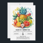 Convites Kids Digital Whimstiday Frutas Aniversário<br><div class="desc">Vamos comemora com uma festa de aniversário de Frutas Whimsical Crianças Digital! Burst com cores vibrantes e charme caprichoso, nosso convite promete uma celebração tão divertida quanto memorável. Projetado com pequenos em mente, ele captura a divertida energia da infância e convida seus convidados a se juntarem à diversão frutuosa. Completamente...</div>