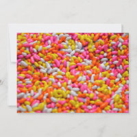 Kids party candy rainbow jelly beans confeitaria