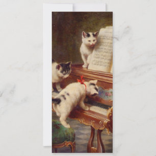 Convites Kittens e Piano