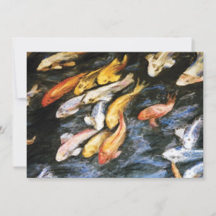 Convites Koi Fish Invite