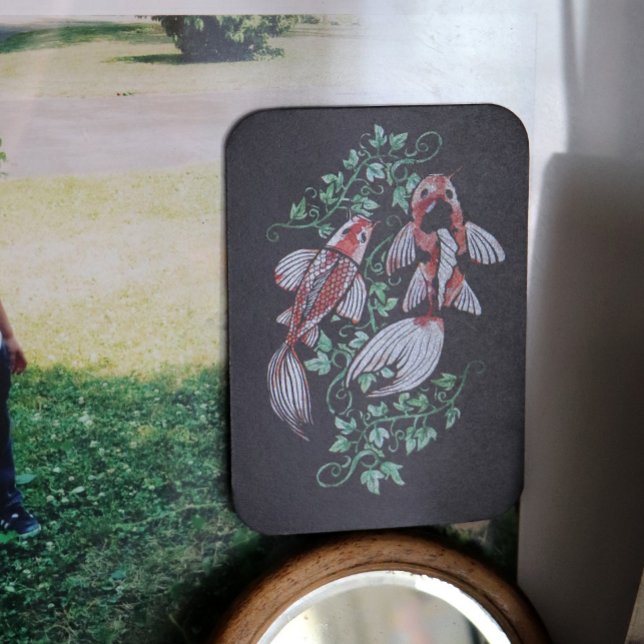 Convites Koi Fish Pond Kois Ivy Peixe Japonês (Criador carregado)