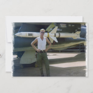 Convites Korat AFB Tailândia 1968 F-105 Impressão