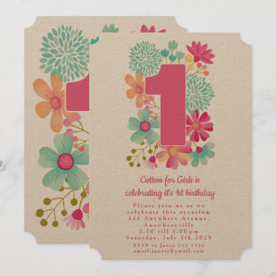 Convites Kraft 1rua Aniversário Festa da Companhia de Anive