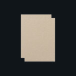 Convites Kraft de 3,5 pol x 5 pol. personalizado | Matte ec<br><div class="desc">Crie convites personalizados incríveis com nossas placas de papel Kraft premium de 3, 5" x 5". Perfeito para casamentos, aniversários e eventos especiais, esses convites ecológicos apresentam um acabamento suave e de tom de terra e espessura de 14 pt (peso de 100 lb). Escolha entre as orientações retrato ou paisagem...</div>