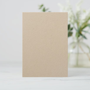 Convites Kraft Personalizado 8,89 cm x 12,7 cm   Matte Ecol