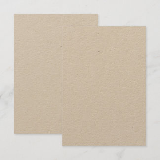 Convites Kraft Personalizado 8,9 cm x 12,7 cm | Matte Ecoló