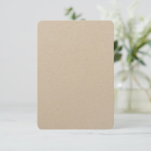 Convites Kraft Personalizados 8,9 cm x 12,7 cm Can