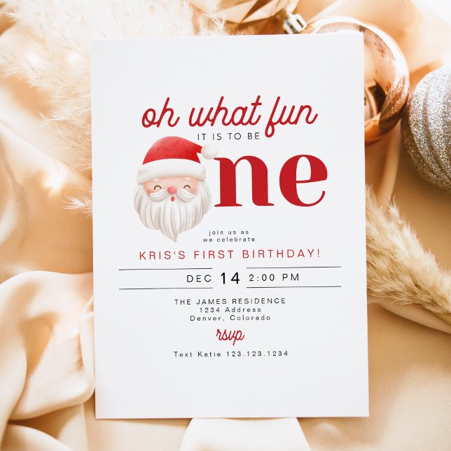 Convites KRIS Que Divertido Ser Um primeiro aniversario (Criador carregado)