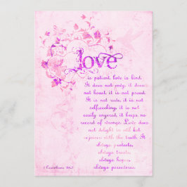 Convites KRW Corinthians Love é: Weditation Pink