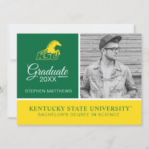 Convites KSU Universidade Estadual de Kentucky Graduado