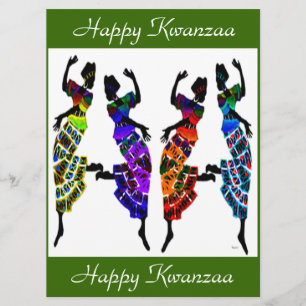 Convites Kwanzaa feliz