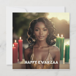 CONVITES KWANZAA - HAPPY KWANZAA - 