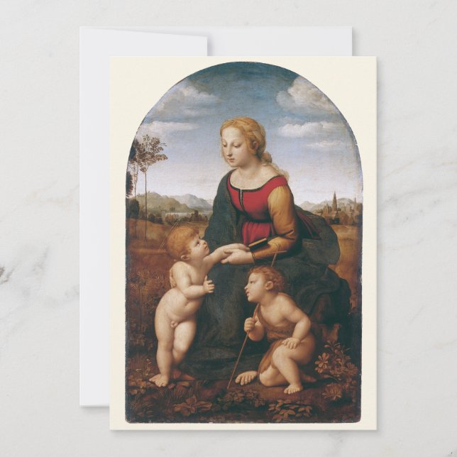 Convites La Belle Jardinière por Rapahel (Frente)