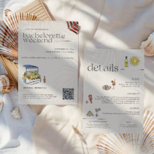 Convites La Dolce Vita   Bachelorette italiano