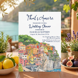 Convites La Dolce Vita Italian Riviera Wedding Shower