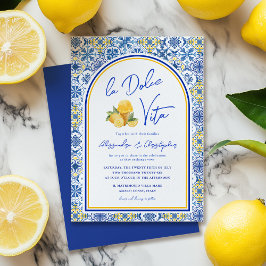 Convites La Dolce Vita Italian Summer Destination Wedding