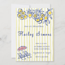 Convites La Dolce Vita Italiana Lemon Yellow