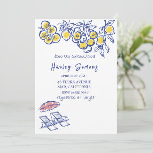 Convites La Dolce Vita Italiana Lemon Yellow