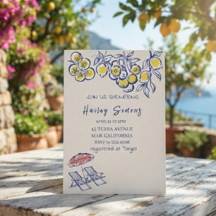Convites La Dolce Vita Italiana Lemon Yellow