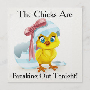 Convites Ladies' Night Humor / Despedida de Solteira  - SRF