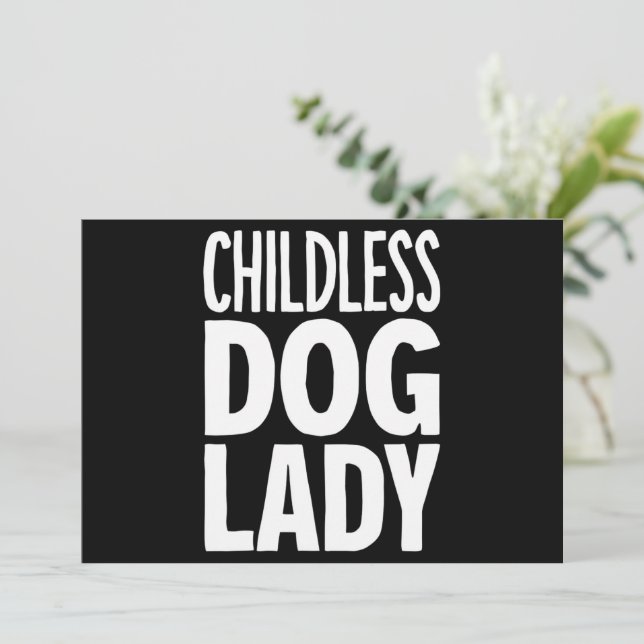 Convites Lady Funny Lady Gato Sem Fios Votação 2024 (Em pé/Frente)