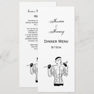 Convites Lady Golfer fascinável dos anos 30 com o Golf Clu