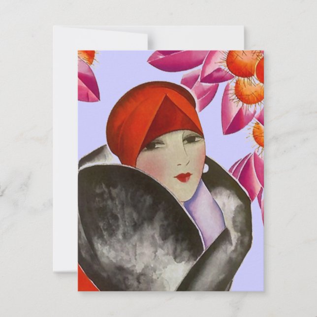 Convites Lady Inviviation Brunch Tarde de Tea (Frente)