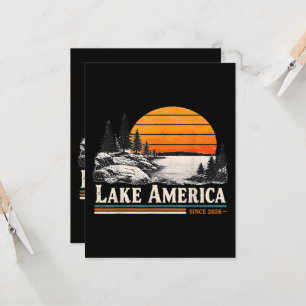 Convites Lago América 2026 Vintage