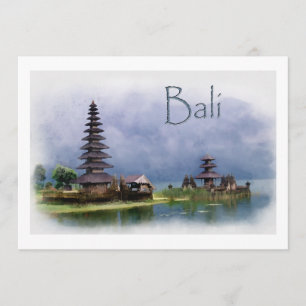 Convites Lago Bratanan Bali Indonésia