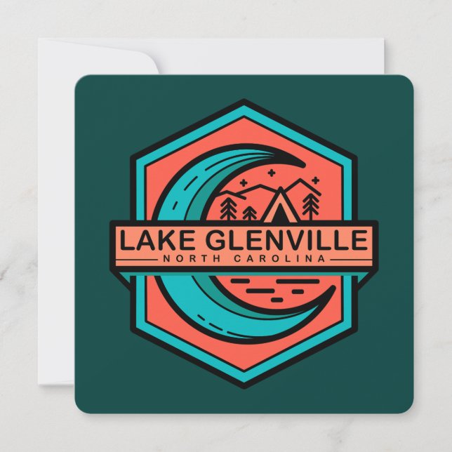 Convites lago glenville moon shine hexa (Frente)