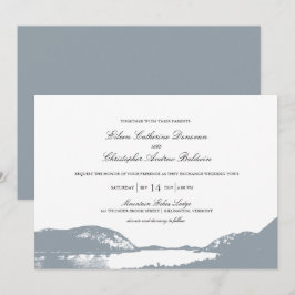 Convites Lago Montanha | Casamento