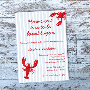 Convites Lagosta Noivado Amado Bayou