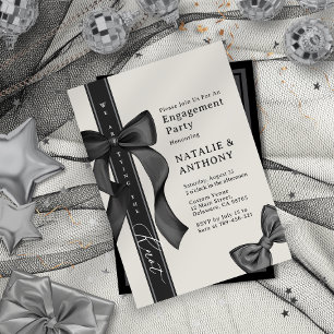 Convites Lagraínha de Laço Coquete Estamos Apertando o Nó C