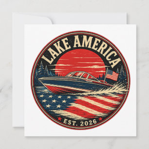 Convites Lake America é humor político de 2026
