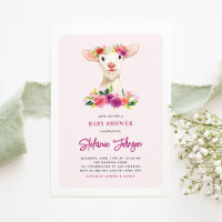 Lamas de Aquarela e Chá de fraldas de Flores Roxas