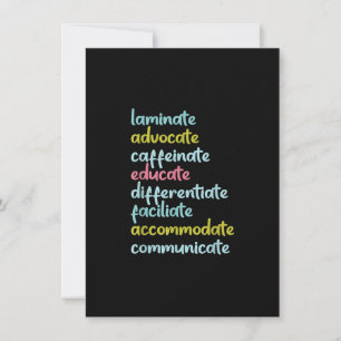 Convites Laminado Defensor Cafeinar Educar