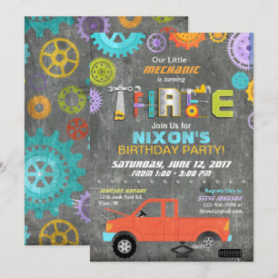 Convites Lâminas mecânicas para automóveis Ferramentas Calç