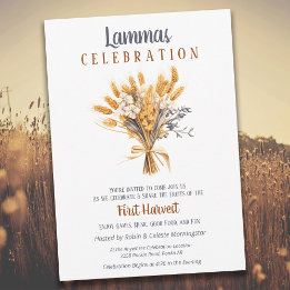 Convites Lammas Pagan Fall Harvest Buquê