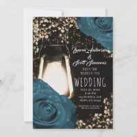 Lâmpada Rustic Glow Tons Verde Azul Rosas Casament