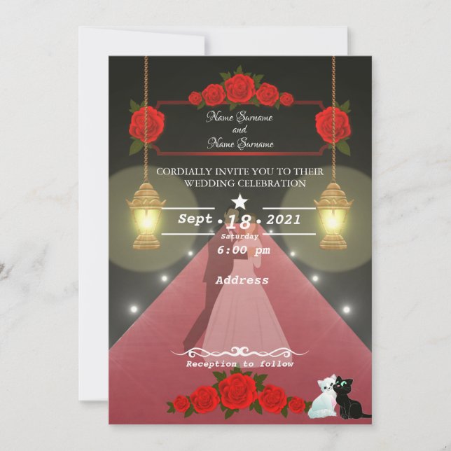 Convites Lâmpadas (Frente)