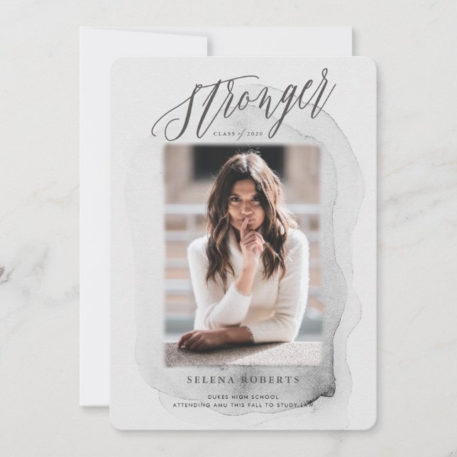Convites Lançamento de Graduação 2020 - Classe Mais Forte (Frente)