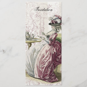 Convites Lanche no linho