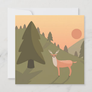 Convites Landscape Deer Mountain Wilset Park Sunset Po